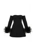 Anniversary Mini Dress Black